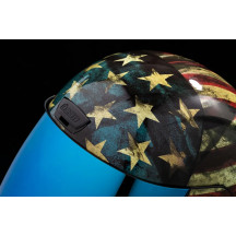Airform™ Old Glory Casco — Talla XL, Azul, Rojo, Blanco